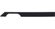 Tapered Bar Pull 12" Flat Black