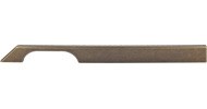 Tapered Bar Pull 12" German Bronze