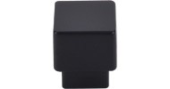 Tapered Knob 1" Flat Black