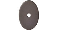 Oval Backplate 1 1/4" Oil Rubbed Bronze