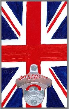 Union Jack Bottle Opener