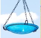 Hanging Bird Bath w/ Glass Bowl