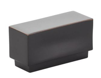 Modern Rectangular Knob Oil Rubbed Bronze