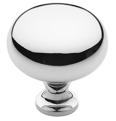 Simple Polished Nickel Knob