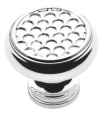 Polished Chrome Scale Knob