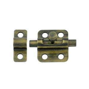 2" Barrel Bolt in Antique Brass 200-23