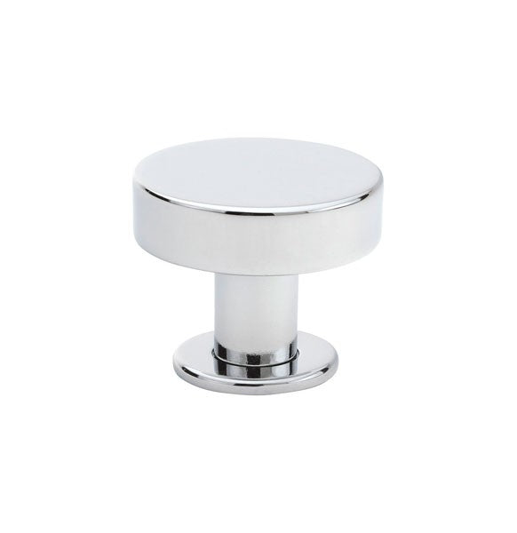 Button Knob in Polished Chrome