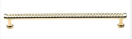 Polished Brass Print Appliance Pull 12"