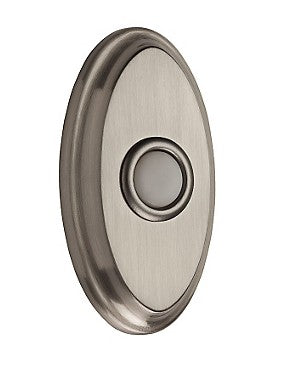 Satin Nickel Oval Reserve Bell Button