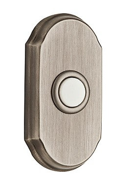 Matte Antique Nickel Arch Bell Button