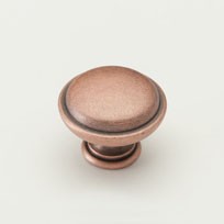 Weathered Copper Classic Knob 1 1/8"