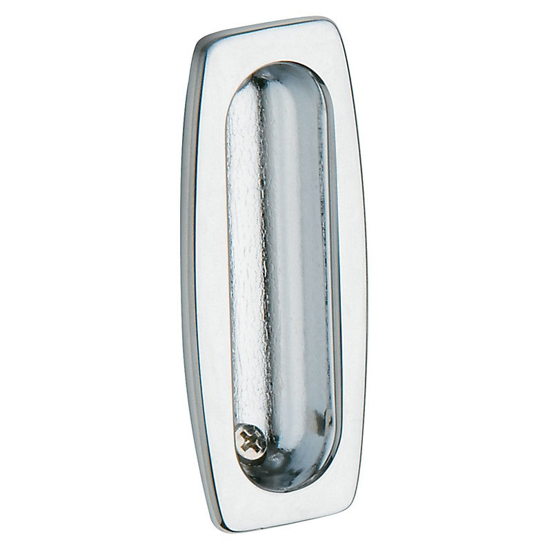 Flush Pull in Polished Chrome