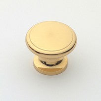 Polished Brass Conventional Knob 1 1/8"