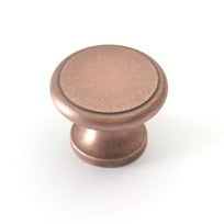 Weathered Copper Conventional Knob 1 1/8"
