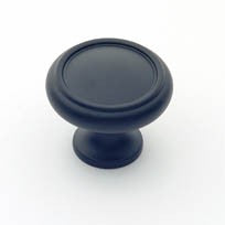 Matte Black Ring Knob 1.25"