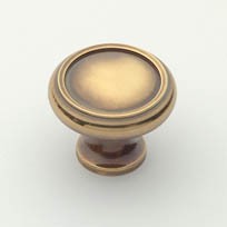 Polished Antique Ring Knob 1.25"