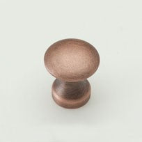 Large Weathered Copper Long Necked Knob
