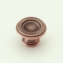 Medium Traditional Knob Weathered Copper