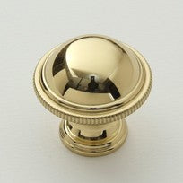 Polished Brass Ball Knob 1.25"