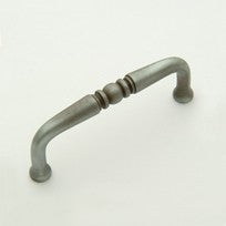 Weathered Antique Nickel Traditional Pull 3"