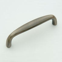 Antique Nickel Oval Pull 4"