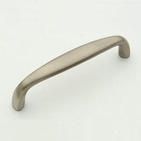 Weathered Antique Nickel Oval Pull 4"