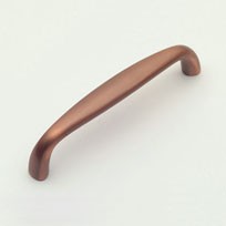 Weathered Copper Oval Pull 4"