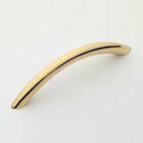 Polished Brass Arch Pull 96mm