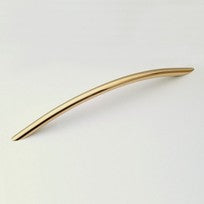 Polished Brass Arch Pull 224mm