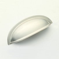 Satin Silver Cup Pull 3"