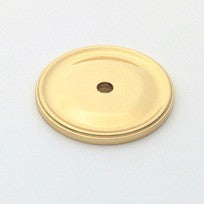 Polished Brass Circle Back Plate