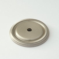 Satin Nickel Traditional Back Plate
