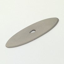 Weathered Nickel Oval Back Plate