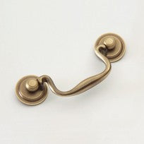 Weathered Brass Classic Bail Pull 3.5"