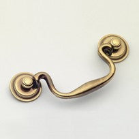 Polished Antique Classic Bail Pull 4"