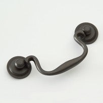 Weathered Bronze Classic Bail Pull 4"