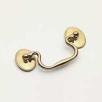 Polished Brass Roped Bail Pull