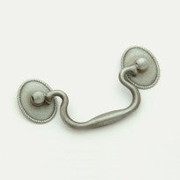 Weathered Antique Nickel Roped Bail Pull