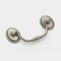 Antique Nickel Oval Bail Pull