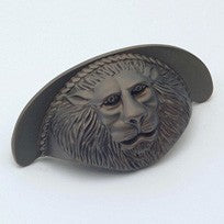 Oil-Rubbed Bronze Lion Cup Pull