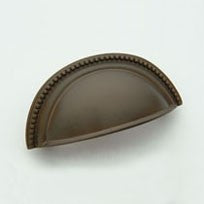 Oil-Rubbed Bronze Beaded Cup Pull