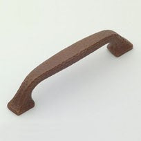 Natural Bronze Hammered Pull 4"
