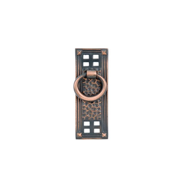 Oil-Rubbed Bronze Vertical Ring Pull