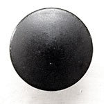 Simple Black Iron Knob- Sm