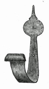 Wrought Iron Rifle Hooks