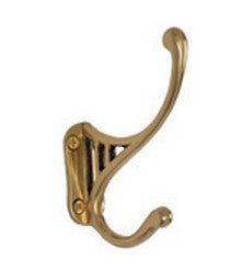 Polished Brass Classic Hook