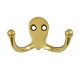 PVD- Polished Brass Double Hook