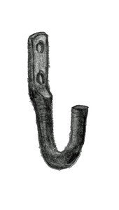 Small Wrought Iron Hook