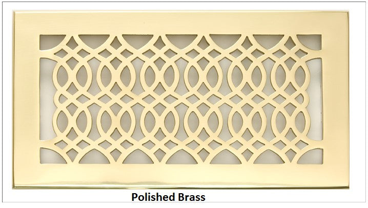Brass Strathmore 6X12" Wall Vent