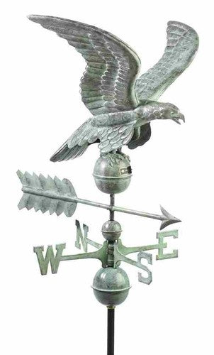 Smithsonian Eagle Weathervane, Blue Verdi